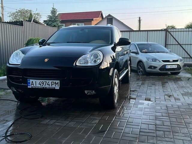 Черный Порше Каен, объемом двигателя 4.5 л и пробегом 180 тыс. км за 5999 $, фото 11 на Automoto.ua