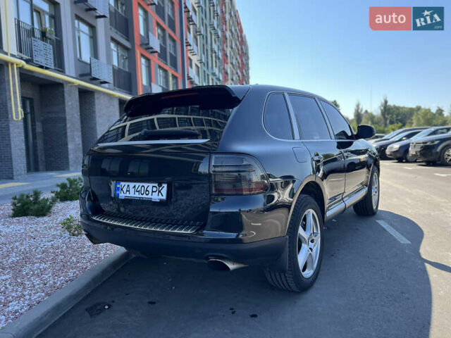 Черный Порше Каен, объемом двигателя 4.5 л и пробегом 378 тыс. км за 6600 $, фото 13 на Automoto.ua