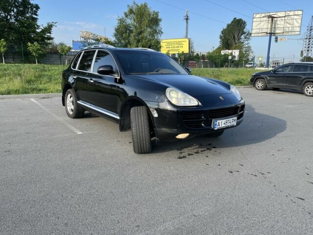 Черный Порше Каен, объемом двигателя 4.5 л и пробегом 180 тыс. км за 5999 $, фото 8 на Automoto.ua