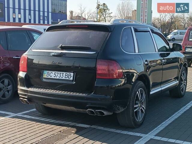 Черный Порше Каен, объемом двигателя 4.51 л и пробегом 208 тыс. км за 4800 $, фото 3 на Automoto.ua