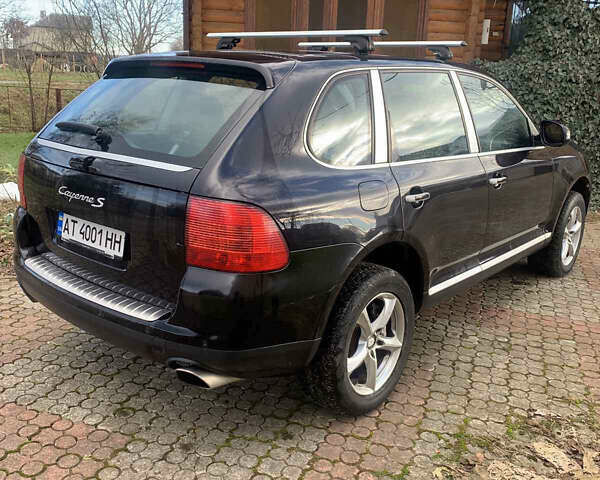 Чорний Порше Cayenne, об'ємом двигуна 4.51 л та пробігом 337 тис. км за 8500 $, фото 5 на Automoto.ua
