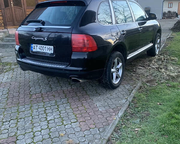 Чорний Порше Cayenne, об'ємом двигуна 4.51 л та пробігом 337 тис. км за 8500 $, фото 3 на Automoto.ua
