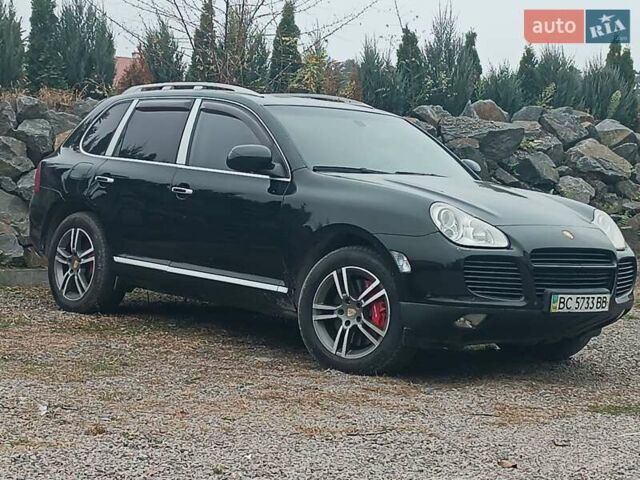 Черный Порше Каен, объемом двигателя 4.51 л и пробегом 208 тыс. км за 4800 $, фото 5 на Automoto.ua