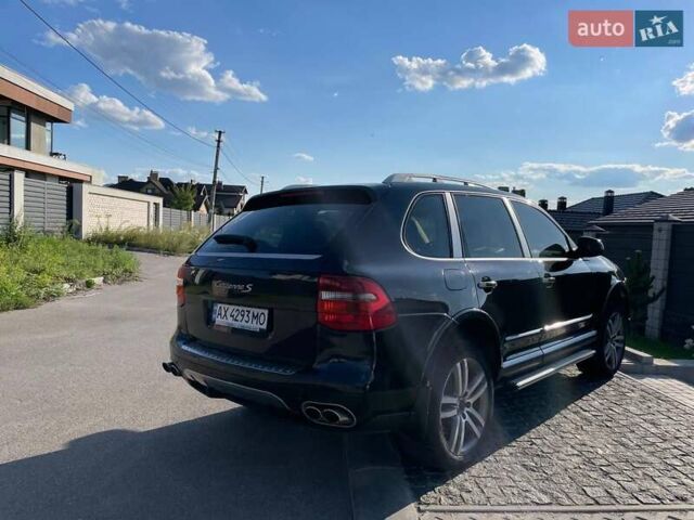 Черный Порше Каен, объемом двигателя 4.51 л и пробегом 172 тыс. км за 9500 $, фото 4 на Automoto.ua