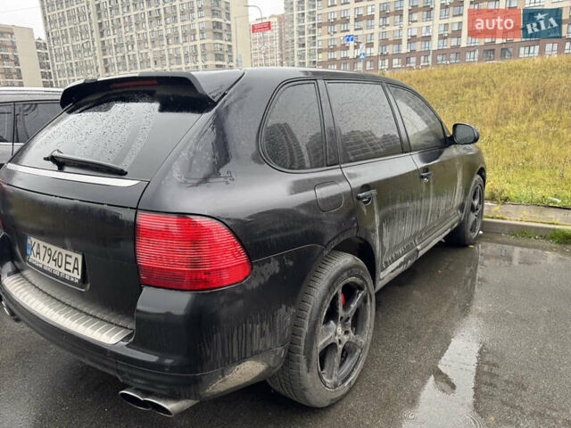 Черный Порше Каен, объемом двигателя 4.5 л и пробегом 282 тыс. км за 7500 $, фото 4 на Automoto.ua