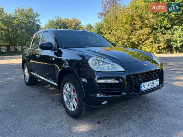 Черный Порше Каен, объемом двигателя 4.81 л и пробегом 240 тыс. км за 8200 $, фото 2 на Automoto.ua
