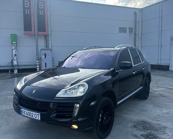 Черный Порше Каен, объемом двигателя 4.8 л и пробегом 190 тыс. км за 8000 $, фото 1 на Automoto.ua