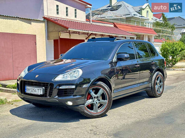 Черный Порше Каен, объемом двигателя 4.81 л и пробегом 220 тыс. км за 8500 $, фото 2 на Automoto.ua