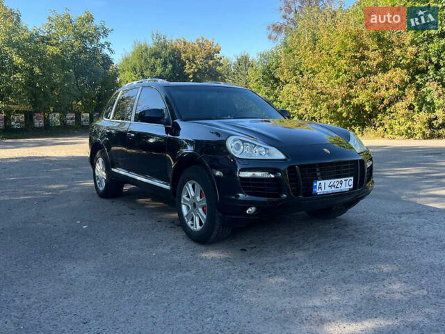 Черный Порше Каен, объемом двигателя 4.81 л и пробегом 240 тыс. км за 8200 $, фото 7 на Automoto.ua