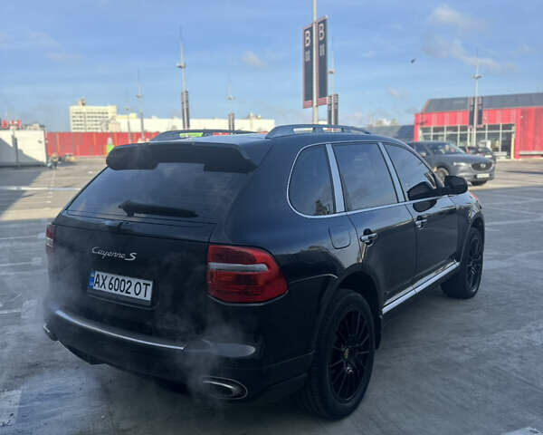 Черный Порше Каен, объемом двигателя 4.8 л и пробегом 190 тыс. км за 8000 $, фото 3 на Automoto.ua