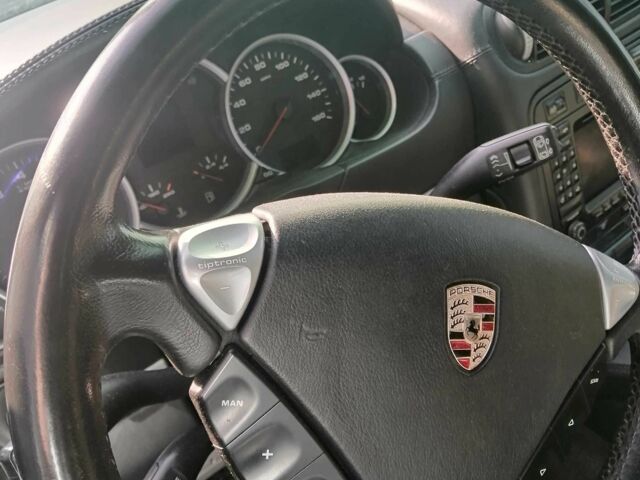 Черный Порше Каен, объемом двигателя 4.8 л и пробегом 164 тыс. км за 6650 $, фото 11 на Automoto.ua
