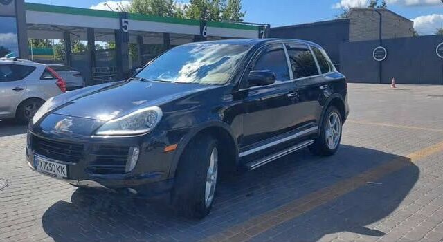 Черный Порше Каен, объемом двигателя 4.8 л и пробегом 148 тыс. км за 8000 $, фото 4 на Automoto.ua