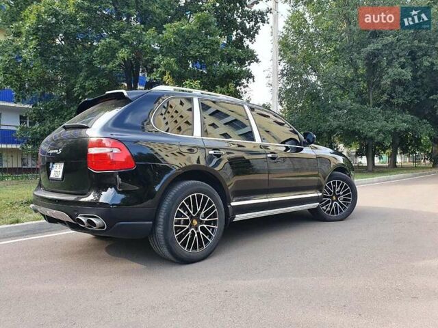Черный Порше Каен, объемом двигателя 4.8 л и пробегом 186 тыс. км за 14500 $, фото 7 на Automoto.ua
