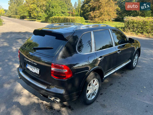 Черный Порше Каен, объемом двигателя 4.81 л и пробегом 240 тыс. км за 8200 $, фото 4 на Automoto.ua