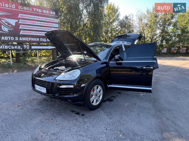 Черный Порше Каен, объемом двигателя 4.81 л и пробегом 240 тыс. км за 8200 $, фото 9 на Automoto.ua