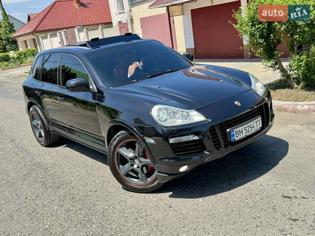 Черный Порше Каен, объемом двигателя 4.81 л и пробегом 220 тыс. км за 8500 $, фото 9 на Automoto.ua