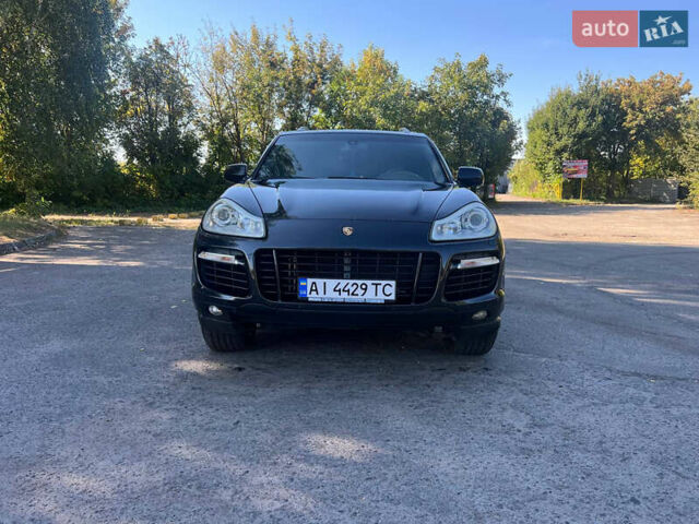 Черный Порше Каен, объемом двигателя 4.81 л и пробегом 240 тыс. км за 8200 $, фото 3 на Automoto.ua