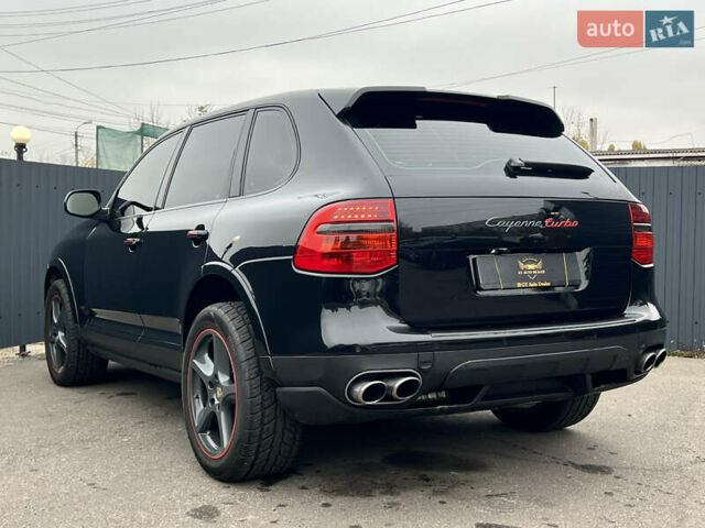 Черный Порше Каен, объемом двигателя 4.81 л и пробегом 222 тыс. км за 9500 $, фото 3 на Automoto.ua