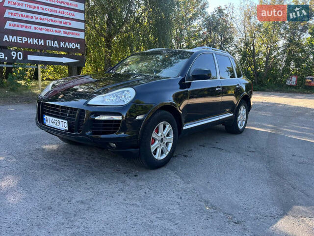 Черный Порше Каен, объемом двигателя 4.81 л и пробегом 240 тыс. км за 8200 $, фото 6 на Automoto.ua