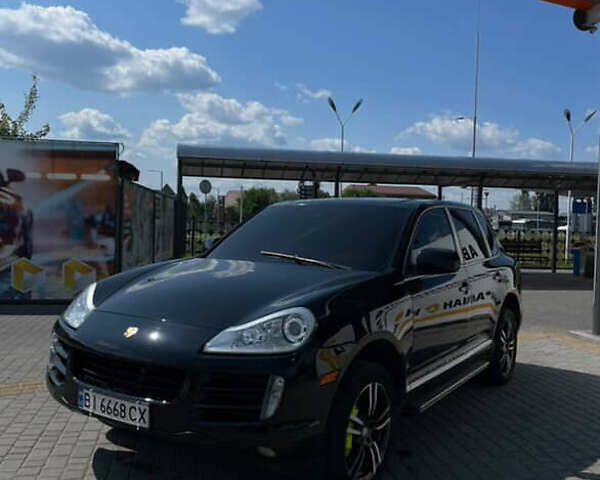 Черный Порше Каен, объемом двигателя 3.6 л и пробегом 263 тыс. км за 11200 $, фото 2 на Automoto.ua