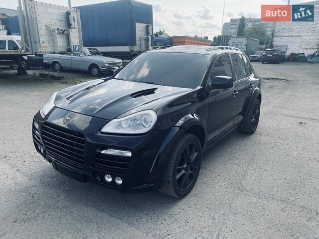 Черный Порше Каен, объемом двигателя 4.8 л и пробегом 219 тыс. км за 11500 $, фото 10 на Automoto.ua