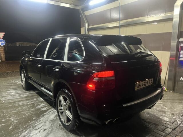 Черный Порше Каен, объемом двигателя 4.8 л и пробегом 360 тыс. км за 5900 $, фото 4 на Automoto.ua