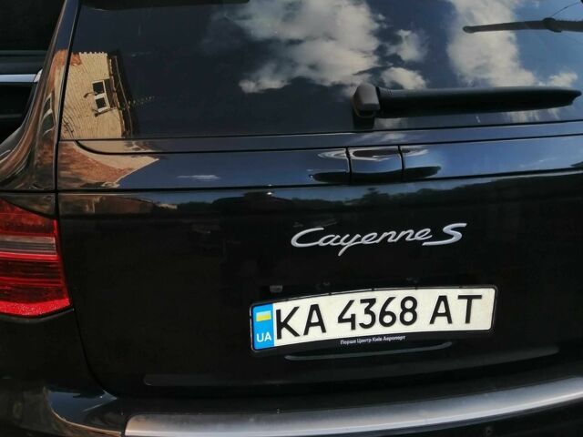 Черный Порше Каен, объемом двигателя 4.8 л и пробегом 164 тыс. км за 6650 $, фото 9 на Automoto.ua