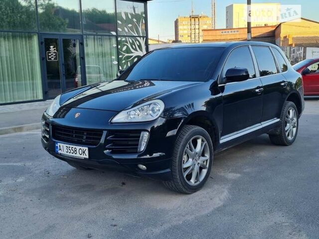 Черный Порше Каен, объемом двигателя 4.81 л и пробегом 254 тыс. км за 10950 $, фото 10 на Automoto.ua