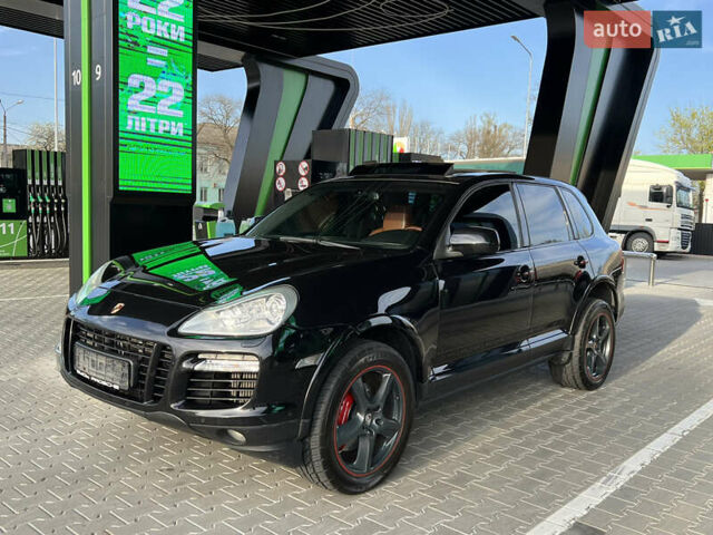 Черный Порше Каен, объемом двигателя 4.8 л и пробегом 220 тыс. км за 8700 $, фото 6 на Automoto.ua