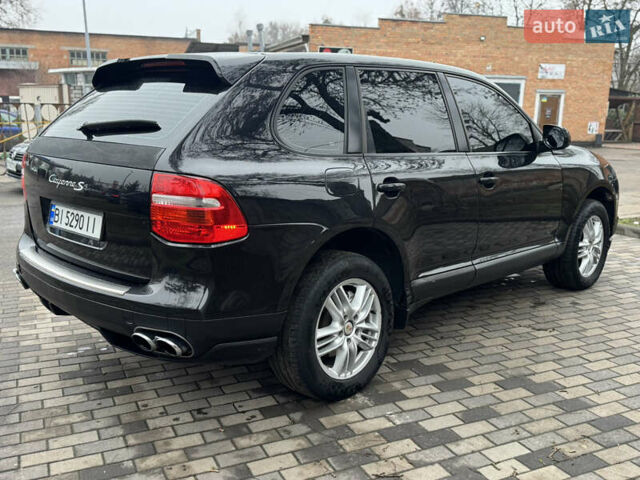 Черный Порше Каен, объемом двигателя 4.81 л и пробегом 195 тыс. км за 6900 $, фото 6 на Automoto.ua