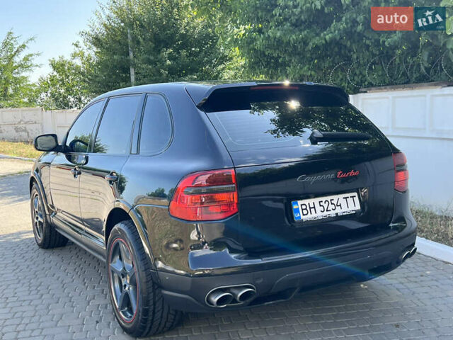 Черный Порше Каен, объемом двигателя 4.81 л и пробегом 220 тыс. км за 8800 $, фото 3 на Automoto.ua