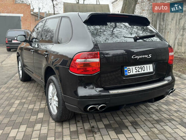 Черный Порше Каен, объемом двигателя 4.81 л и пробегом 195 тыс. км за 6900 $, фото 8 на Automoto.ua