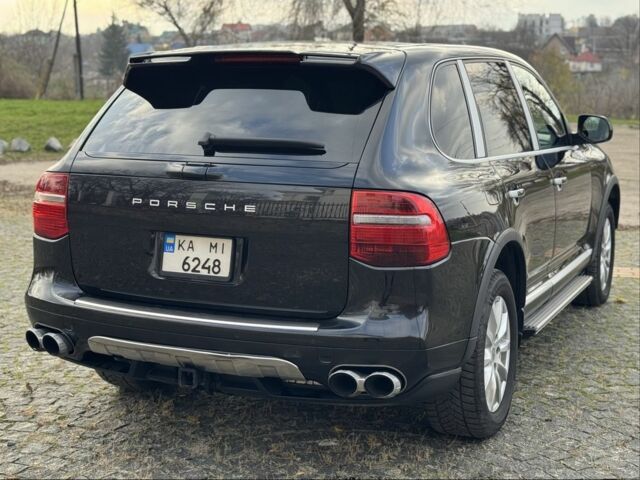 Черный Порше Каен, объемом двигателя 4.8 л и пробегом 170 тыс. км за 9000 $, фото 3 на Automoto.ua