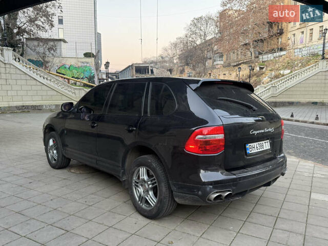 Черный Порше Каен, объемом двигателя 4.81 л и пробегом 140 тыс. км за 8000 $, фото 5 на Automoto.ua