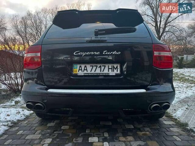 Черный Порше Каен, объемом двигателя 4.81 л и пробегом 238 тыс. км за 12800 $, фото 6 на Automoto.ua