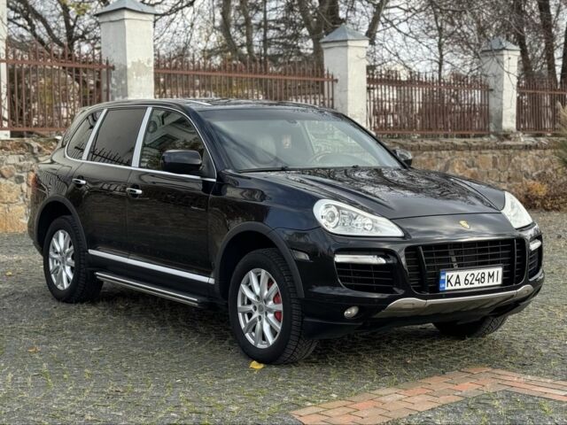 Черный Порше Каен, объемом двигателя 4.8 л и пробегом 170 тыс. км за 9000 $, фото 1 на Automoto.ua