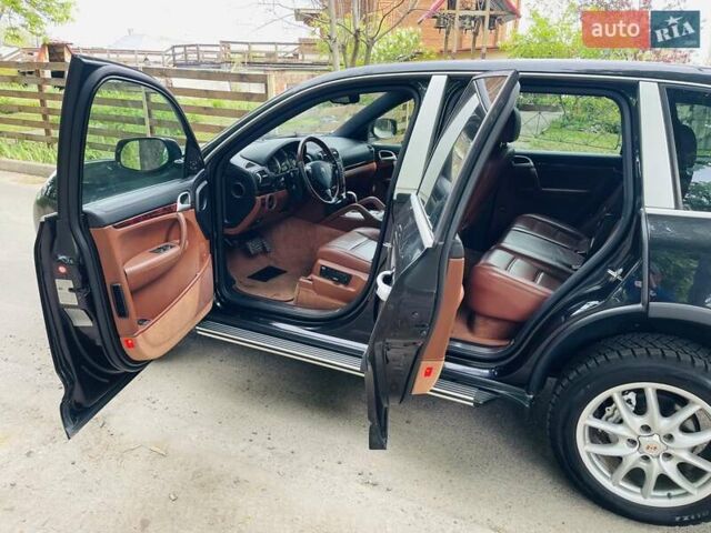 Черный Порше Каен, объемом двигателя 4.8 л и пробегом 94 тыс. км за 11800 $, фото 3 на Automoto.ua