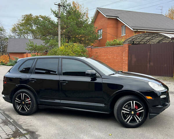 Черный Порше Каен, объемом двигателя 4.8 л и пробегом 177 тыс. км за 7999 $, фото 7 на Automoto.ua