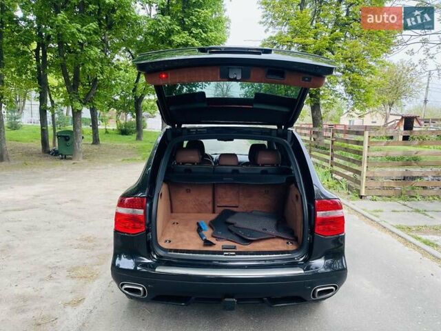 Черный Порше Каен, объемом двигателя 4.8 л и пробегом 94 тыс. км за 11800 $, фото 10 на Automoto.ua