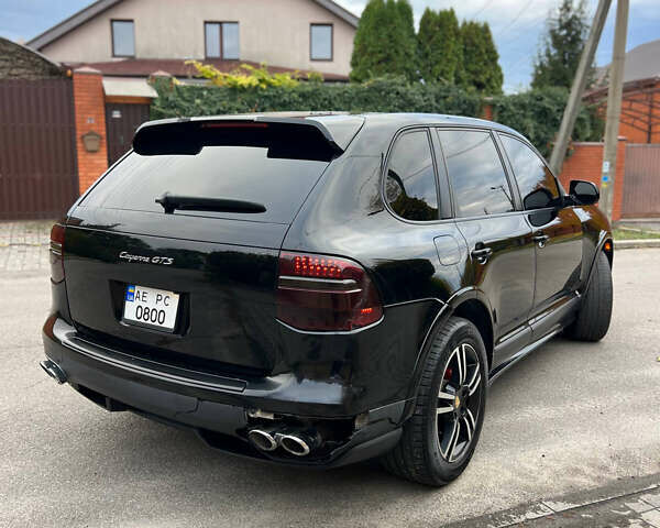 Черный Порше Каен, объемом двигателя 4.8 л и пробегом 177 тыс. км за 7999 $, фото 6 на Automoto.ua