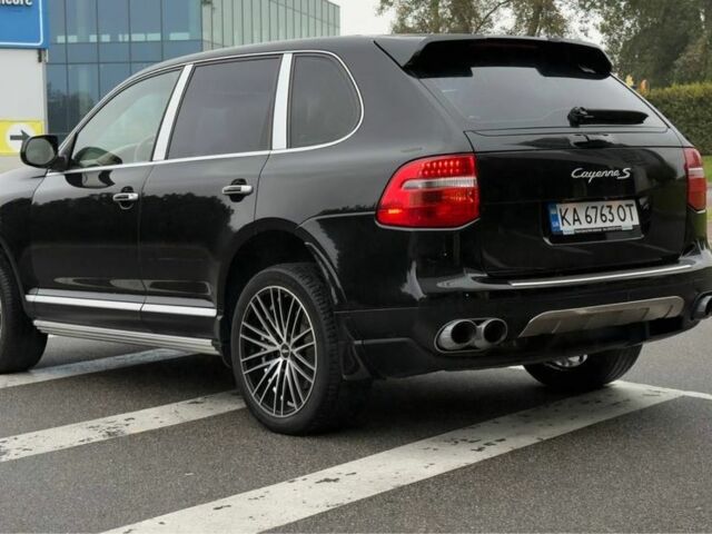 Чорний Порше Cayenne, об'ємом двигуна 4.8 л та пробігом 176 тис. км за 7499 $, фото 19 на Automoto.ua
