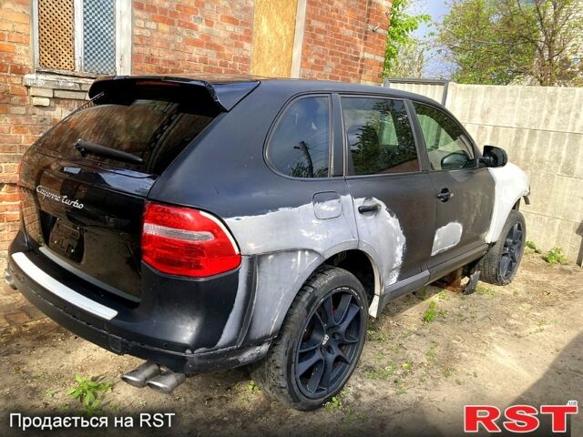 Черный Порше Каен, объемом двигателя 4.8 л и пробегом 43 тыс. км за 6500 $, фото 7 на Automoto.ua