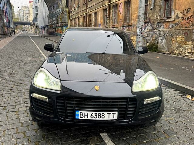 Черный Порше Каен, объемом двигателя 4.8 л и пробегом 140 тыс. км за 7500 $, фото 2 на Automoto.ua