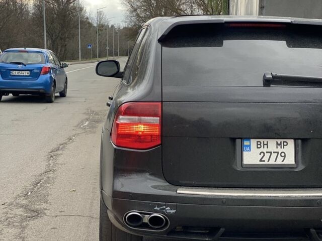 Черный Порше Каен, объемом двигателя 4.8 л и пробегом 138 тыс. км за 7999 $, фото 2 на Automoto.ua