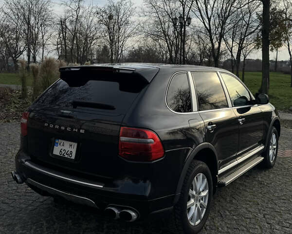 Черный Порше Каен, объемом двигателя 4.81 л и пробегом 180 тыс. км за 9000 $, фото 2 на Automoto.ua