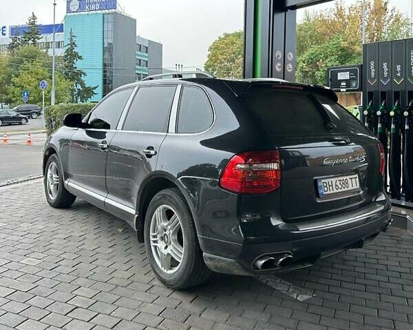 Черный Порше Каен, объемом двигателя 4.8 л и пробегом 147 тыс. км за 9500 $, фото 3 на Automoto.ua