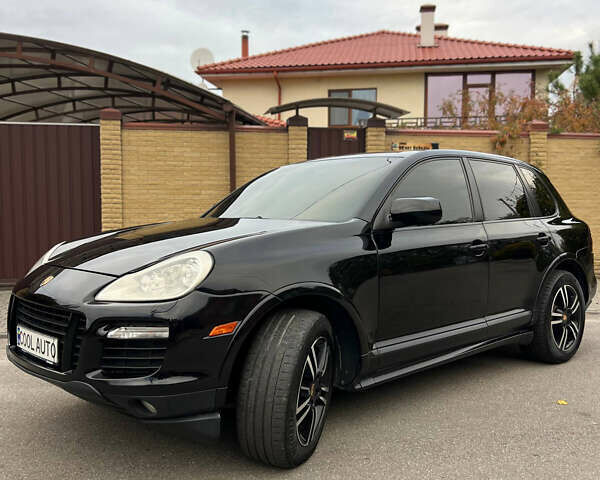 Черный Порше Каен, объемом двигателя 4.8 л и пробегом 177 тыс. км за 7999 $, фото 2 на Automoto.ua