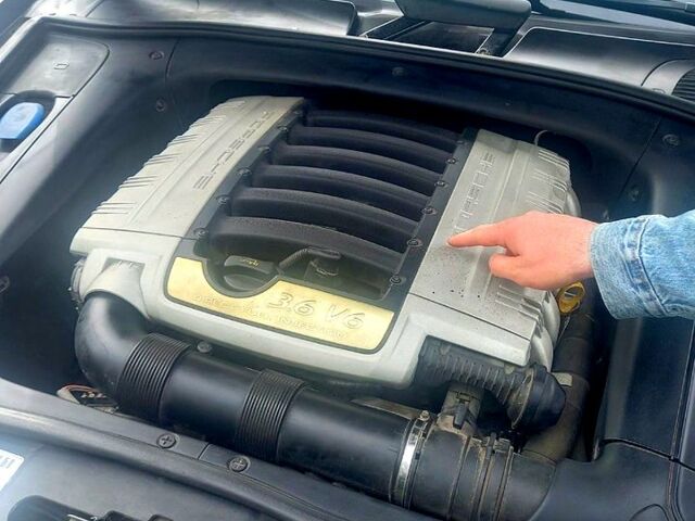 Черный Порше Каен, объемом двигателя 3.6 л и пробегом 283 тыс. км за 10999 $, фото 3 на Automoto.ua