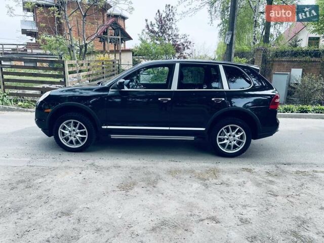 Черный Порше Каен, объемом двигателя 4.8 л и пробегом 94 тыс. км за 11800 $, фото 6 на Automoto.ua