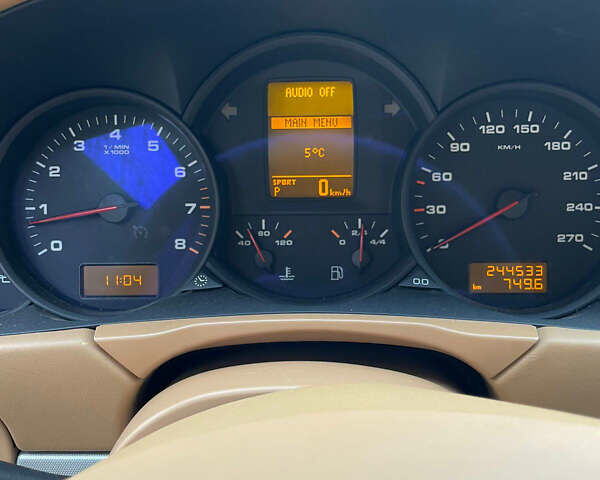 Черный Порше Каен, объемом двигателя 3.6 л и пробегом 245 тыс. км за 13500 $, фото 6 на Automoto.ua